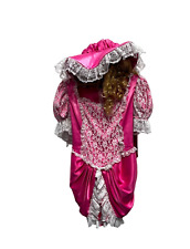 In Character Pink Satin Little Bo Peep Size 10 - Ex hire Fancy Dress Costume