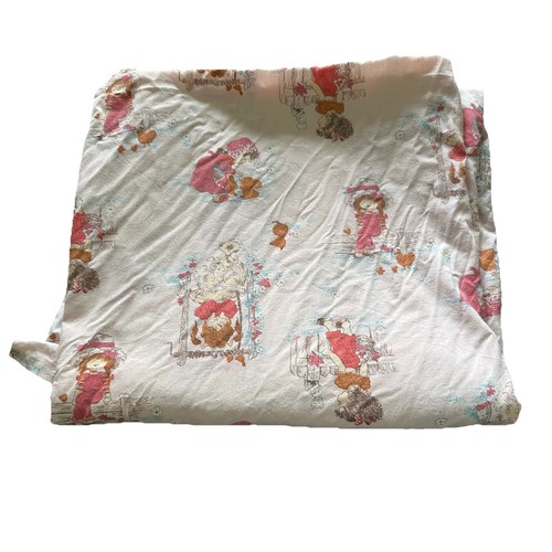 Vintage single flat sheet pink - vintage,