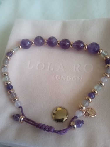Lola rose beaded bracelet - lola,