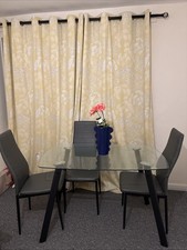 Dining table with - dining, chairs