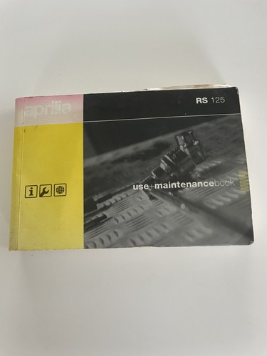 Aprilia 125 owners manual - aprilia,