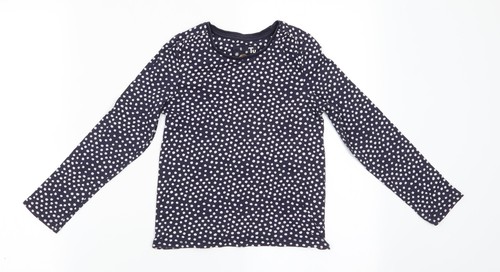 Girls blue polka dot cotton - tu,