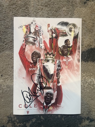Andy cole signed - andy,