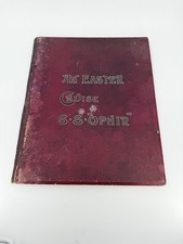 1906 An Easter Cruise on the S.S. Ophir Book w/ Passenger List & Map