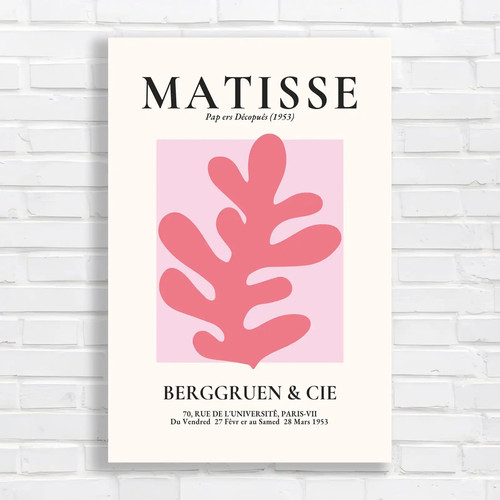 Matisse abstract canvas print - abstract,