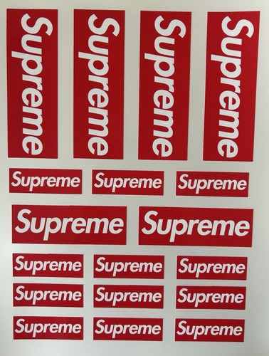Supreme logo stickers - logo, 18