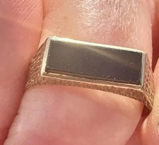 Vintage 9ct men - 9ct, men's