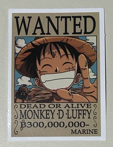 Sticker decal one piece - decal,