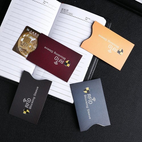 Rfid blocking bank - bank, card