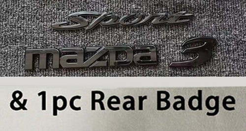 3pcs gloss black - 3pcs, 2008-2010