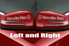  Mercedes-Benz CAR Side Wing Mirror -graphics AMG  left and right x4