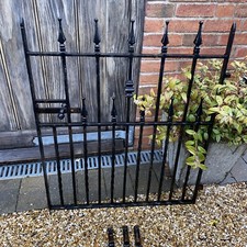 Georgian Mid Victorian Antique Style Wrought Iron Garden Cottage Gate