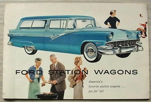 Ford station wagons range - range, usa