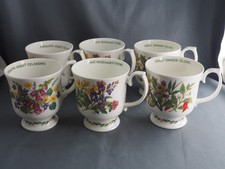 Set of 6 Roy Kirkham floral &