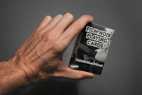 Film noir playing cards - film,