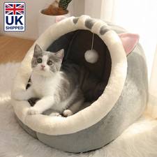 Pet Dog Cat Bed Round Plush