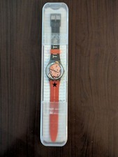 Swatch Tintin rubber strap watch, unused, extremely rare