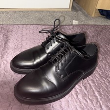 ZARA Black  Man Shoes Lace-up