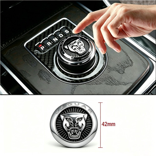 42mm silve gear shift knob - gear,