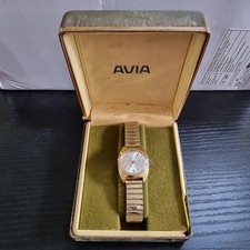 Vintage AVIA Olympic 17 Jewels Swiss Made Incabloc Mechanical Watch