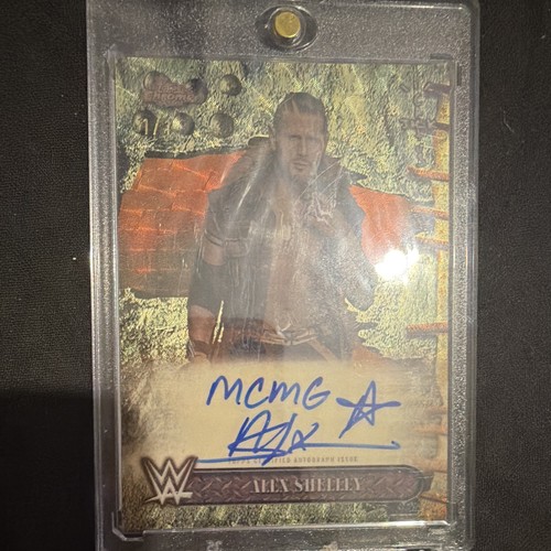 Topps wwe alex shelley - wwe,