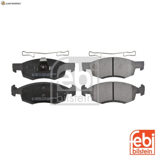Brake pad set disc - brake, 16750