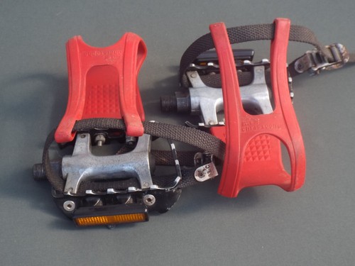 Vintage bicycle pedals