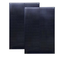 Black 500w solar panel - black,