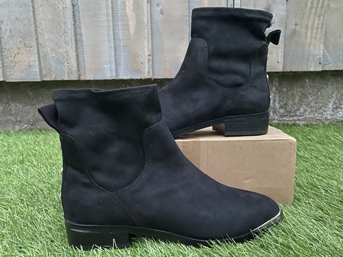 Black studded sock boots - studded, uk