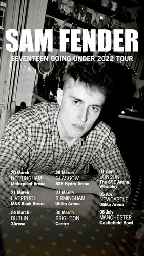 Sam fender tour 2022 - sam, a3