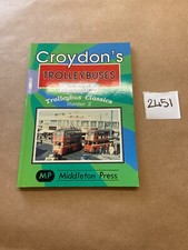 Trolley Bus Classics Number 2 Croydon's Trolleybuses Terry Russell Paperback