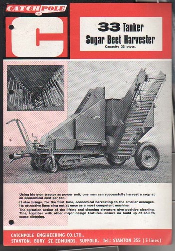 Catchpole tanker sugar - catchpole, tanker"