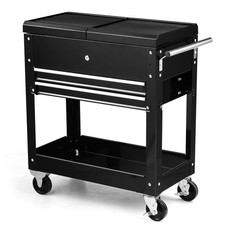 Black Rolling Tool Cart Tool