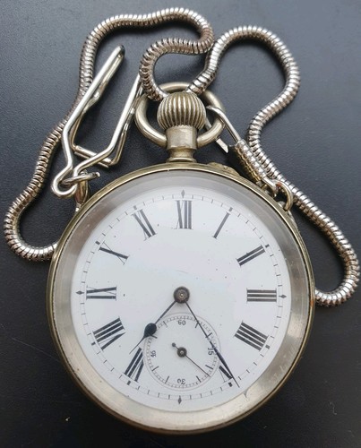 Antique swiss pocket watch - swiss,