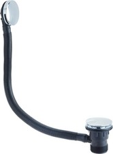 Bristan Clicker Bath Waste Chrome Finish W Bath03 C Click Clack with Overflow