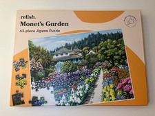 Relish monet garden piece - monet's,