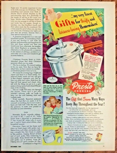 Presto cooker 1949 orig