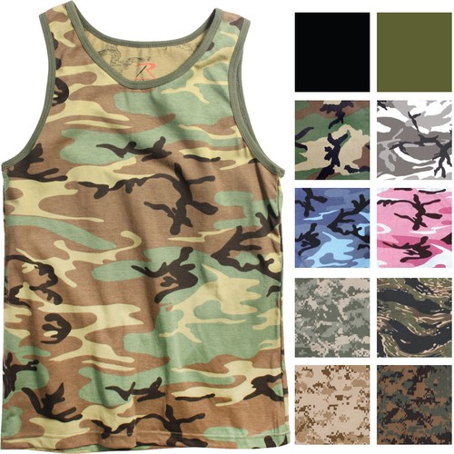 Camo tank top - camo,