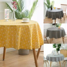 Vintage Round Tablecloth Wedding Party Home Dining Tea Table Cloth Cover 150cm