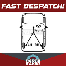 Handbrake Cable fits MERCEDES ML55 AMG W163 5.4 Rear Right 00 to 05 M113.981 New