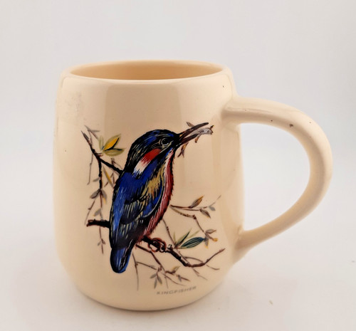 Vintage brixham pottery mug - pottery,