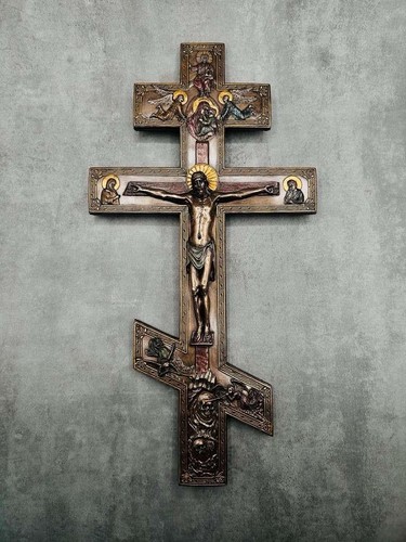 Large orthodox crucifix - orthodox, wall