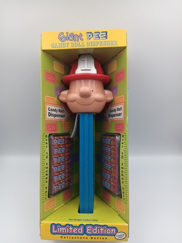 Giant talking fireman pez - giant,
