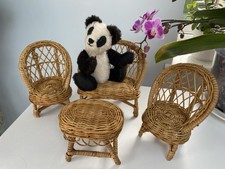 1970s  Wicker Patio Set For