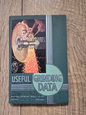 Vintage Universal Grinding Wheel - Useful Grinding Data - 1950s edition V27/1149