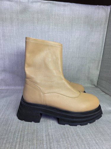 Karen millen beige leather - millen,