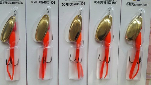 Fire eye flying lures - 5,