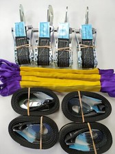 4x Black Car Trailer