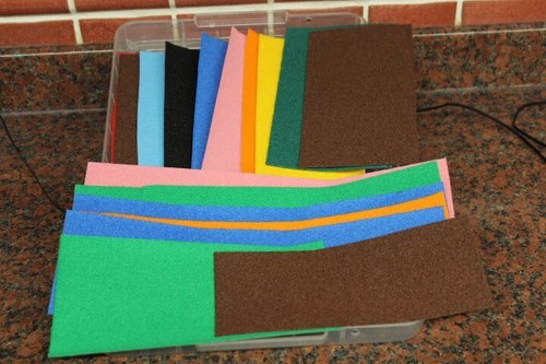 Dolls house carpet off - house, (