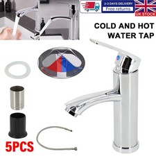 Bathroom Mixer Taps Basin Tap Wash Sink Hot and Cold Water Modern High Quality